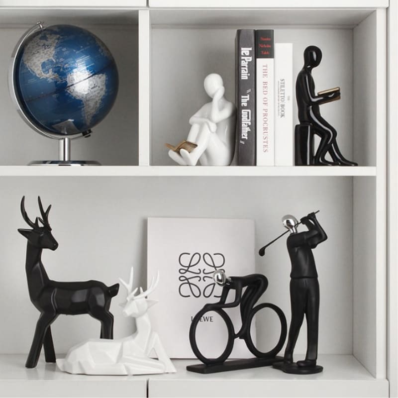 Bibliocanto Ceramic Decorative Bookend