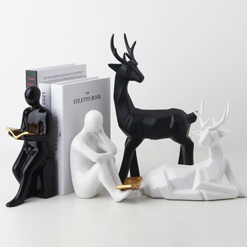 Bibliocanto Ceramic Decorative Bookend