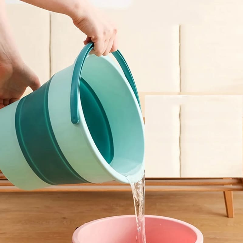 Retractable Bucket with Handle Foldable Bucket 10L/17L