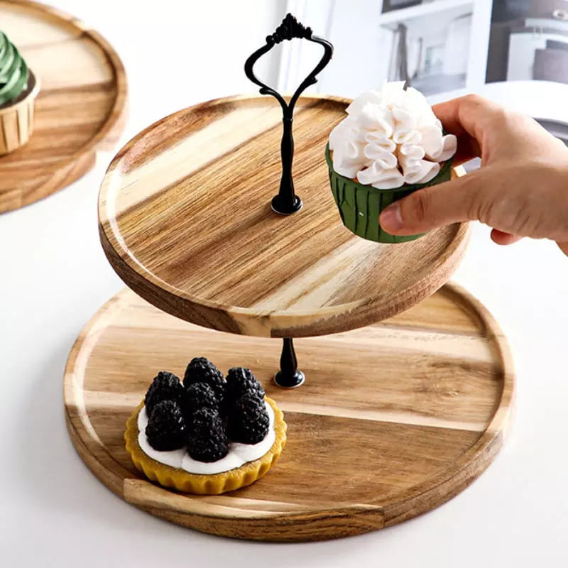 Wooden Candy Tray Stand for Sweets
