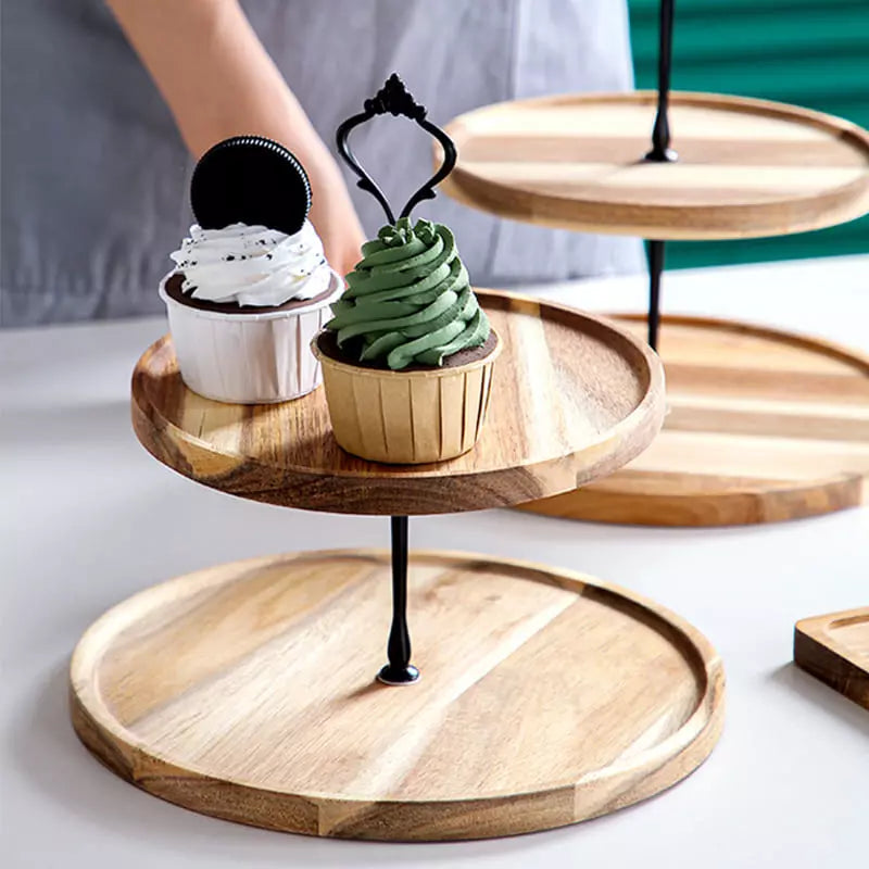 Wooden Candy Tray Stand for Sweets