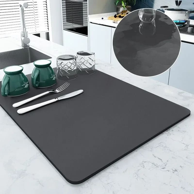 Coffee Corner Non-Slip Absorbent Rug Polished Housie