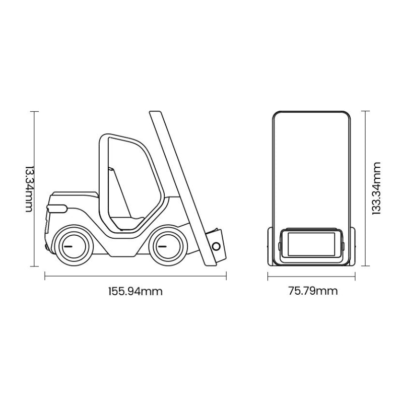 Wireless Car Induction Charger for iPhone/Samsung/Huawei