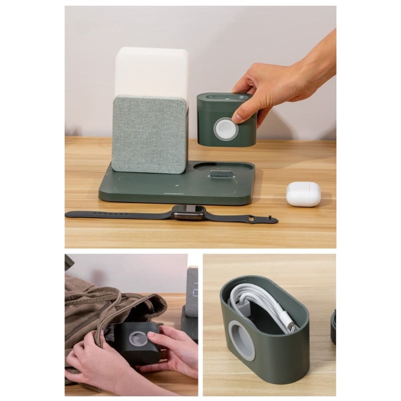 Induction Charger for Desk Lamp and Alarm Clock