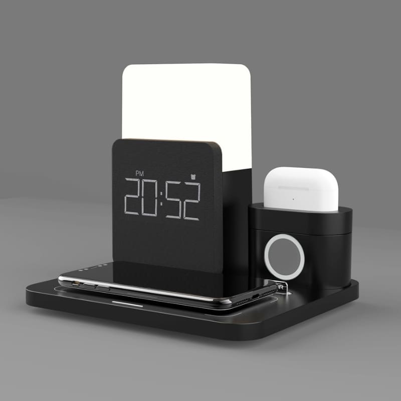 Induction Charger for Desk Lamp and Alarm Clock
