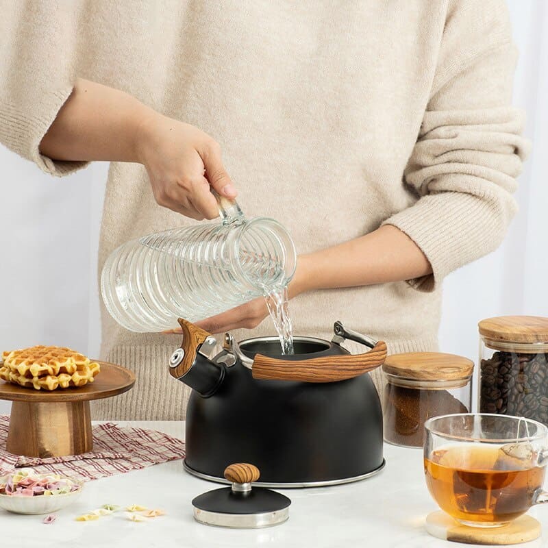Stainless Steel Whistling Kettle 2.5 Liters