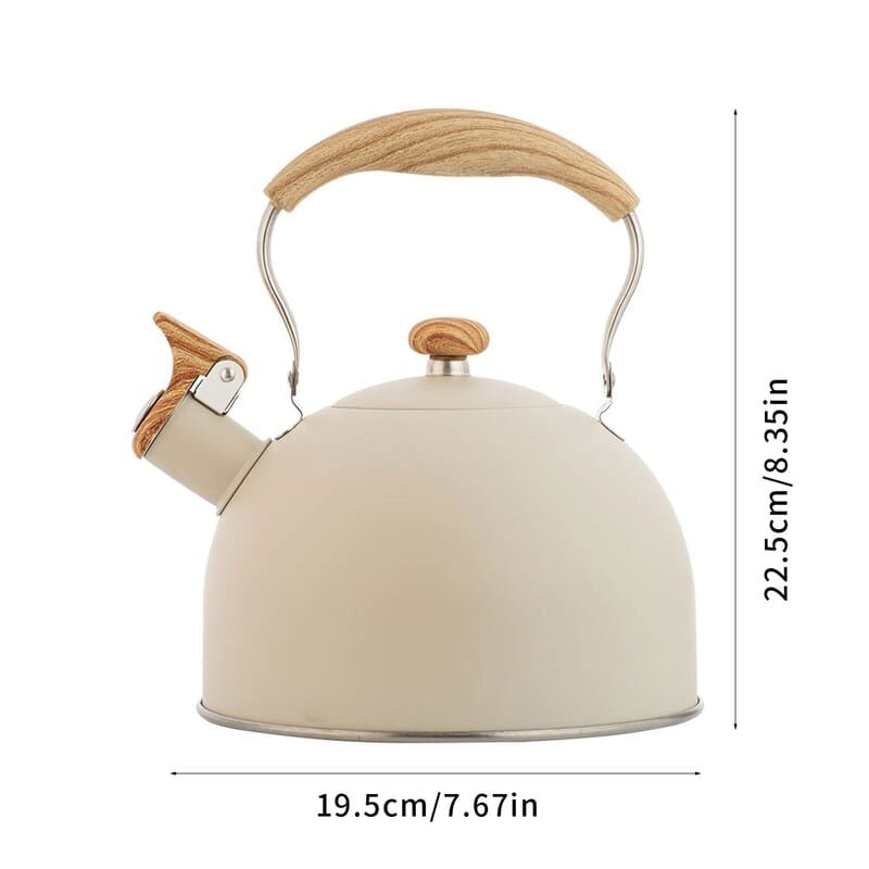 Stainless Steel Whistling Kettle 2.5 Liters