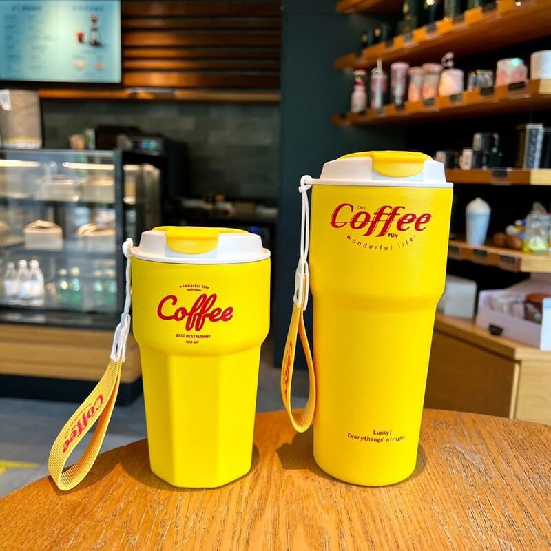 Premium BPA Free Thermos Cup with Lid