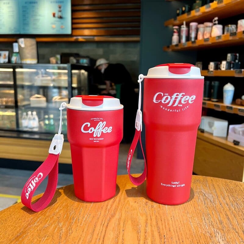 Premium BPA Free Thermos Cup with Lid