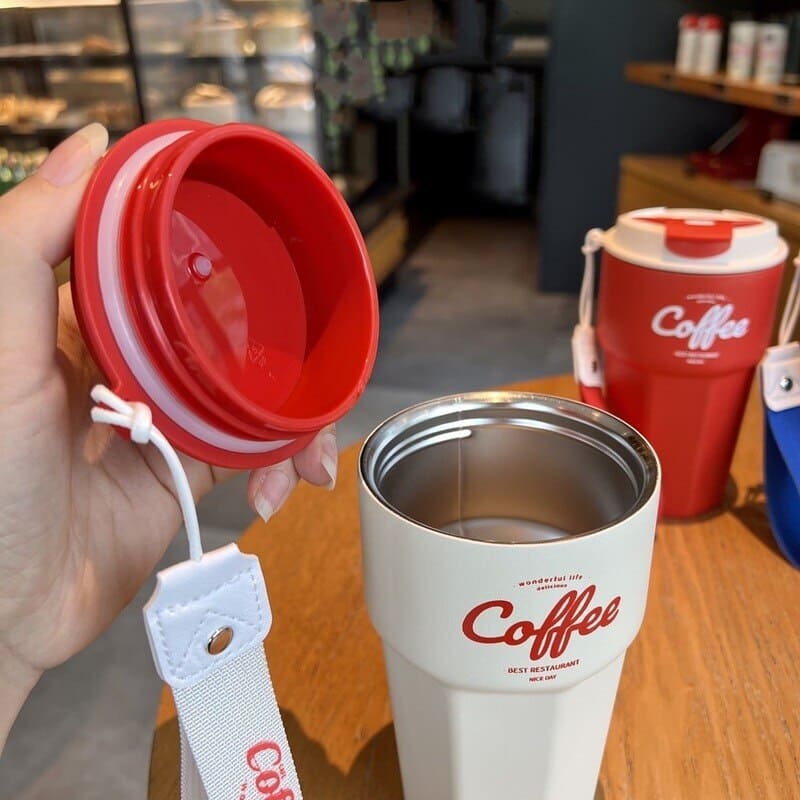 Premium BPA Free Thermos Cup with Lid