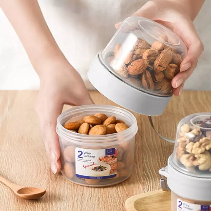Portable Cereal, Salad, and Fruit Breakfast Cup