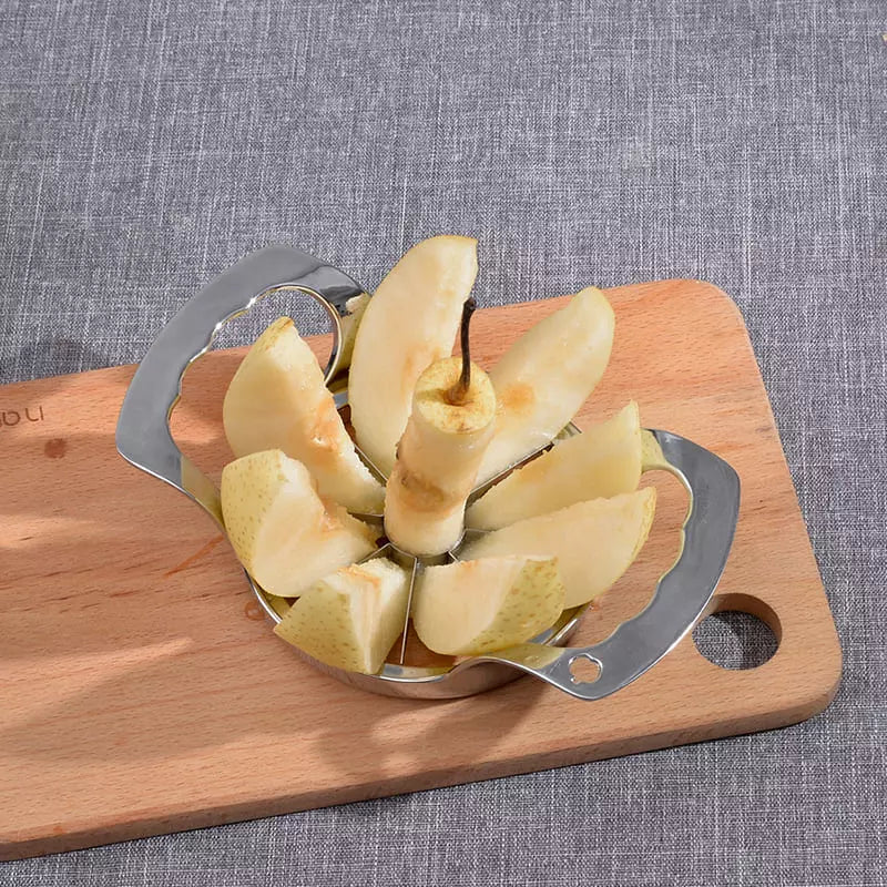 Polished Stainless Steel Fruit Slicer