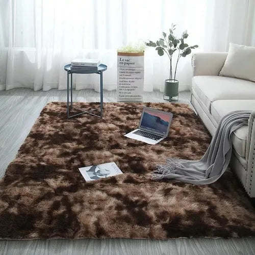 Livora Doormat Rug - Marbled Brown