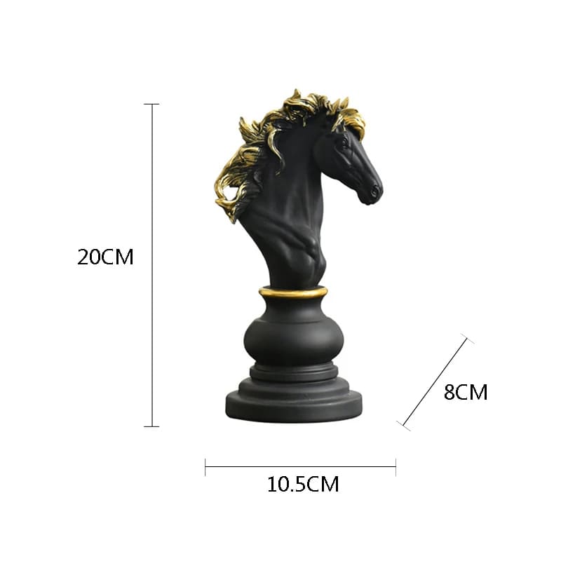 Resin Table Decoration Chess Piece Statues