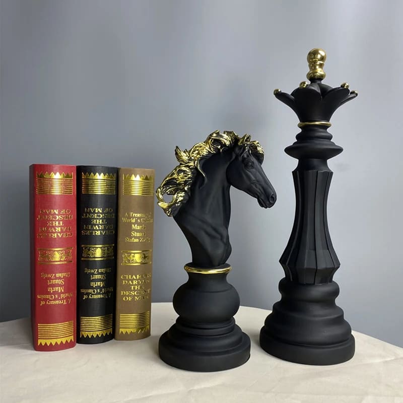 Resin Table Decoration Chess Piece Statues