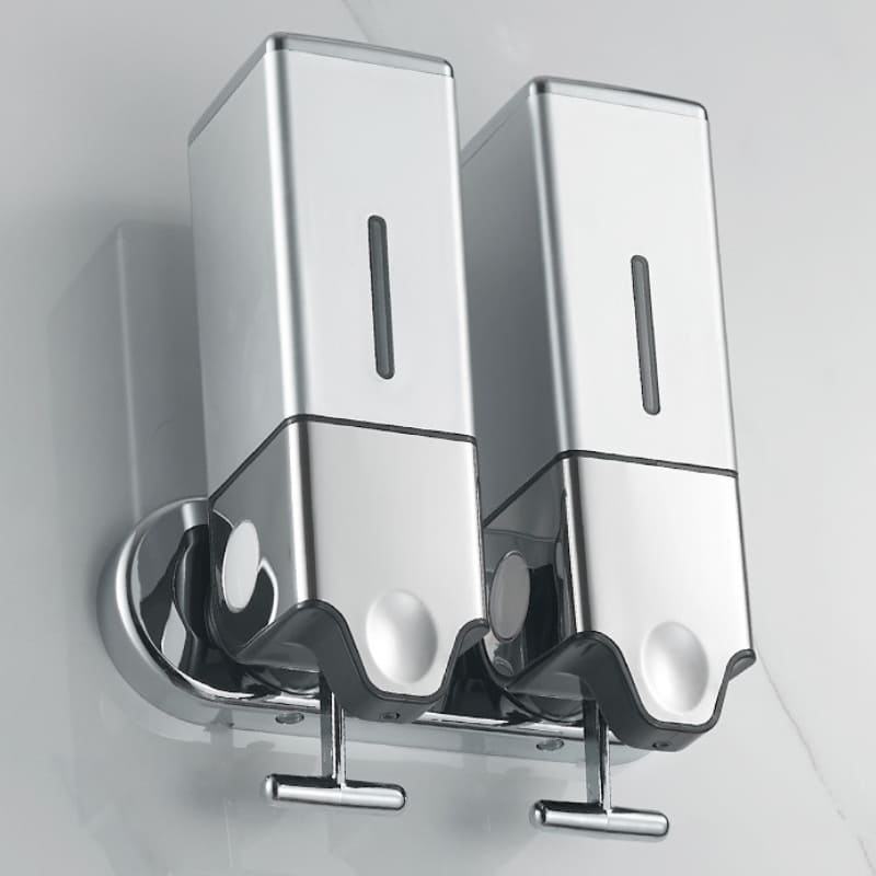 Square Liquid Soap, Shampoo, Conditioner Dispenser