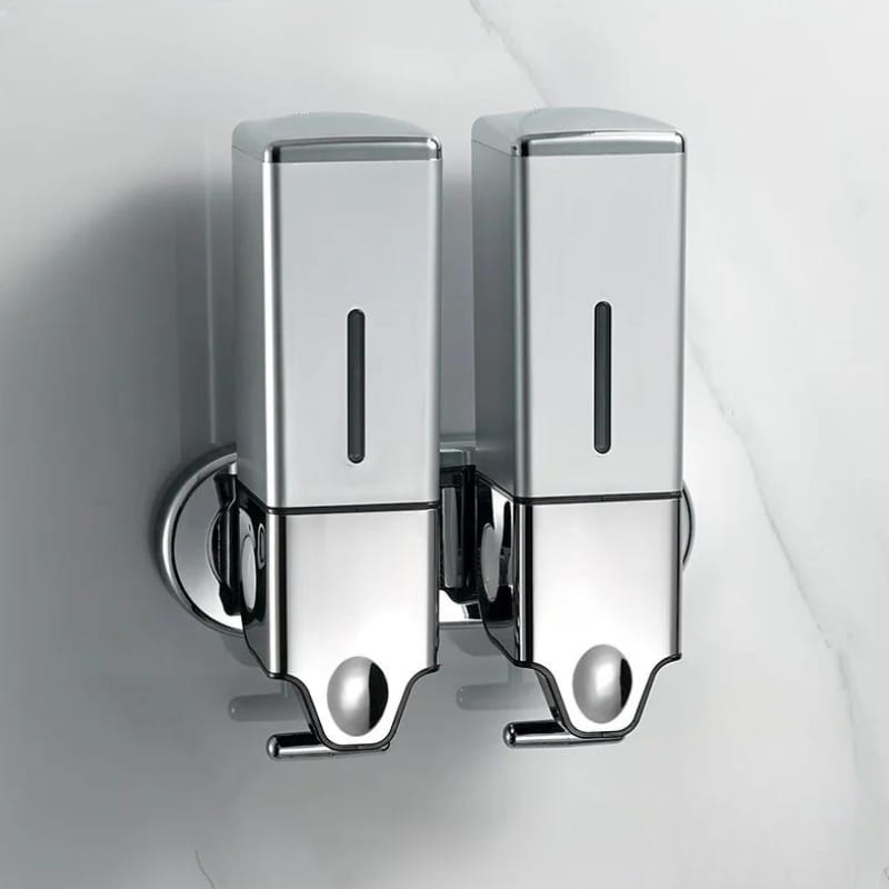 Square Liquid Soap, Shampoo, Conditioner Dispenser