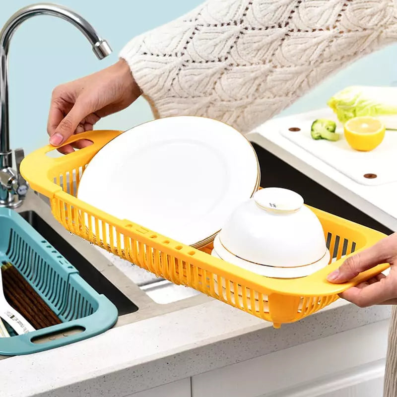 Expandable Polyhouse Food Drainer Basket