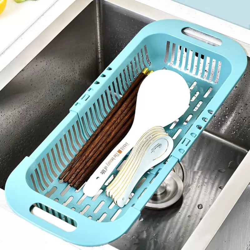 Expandable Polyhouse Food Drainer Basket