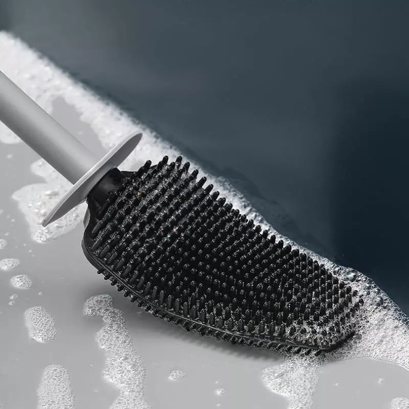 Silicone Toilet Brush with Holder