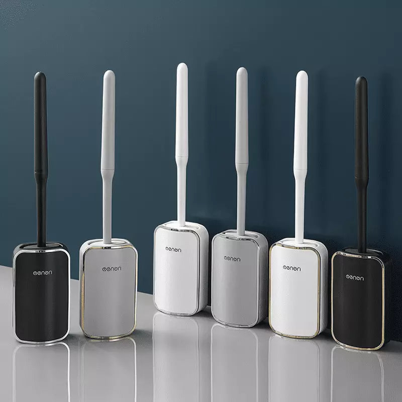 Silicone Toilet Brush with Holder