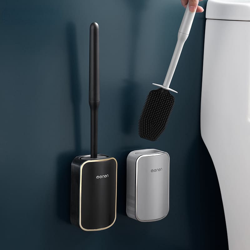 Silicone Toilet Brush with Holder