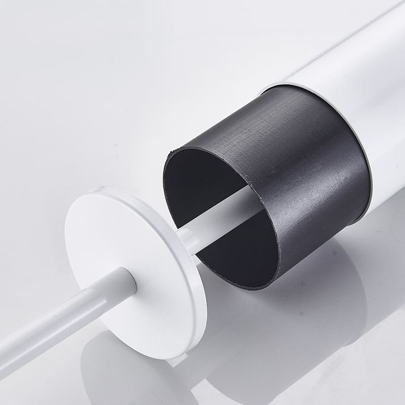 Premium Aluminum Bathroom Toilet Brush with Holder