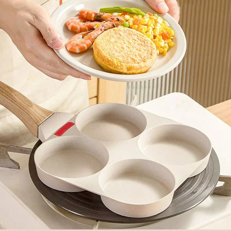4-in-1 Non-Stick Frying Pan Egg Pan
