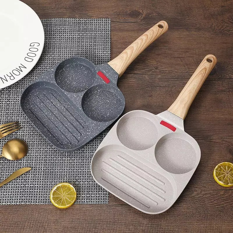 4-in-1 Non-Stick Frying Pan Egg Pan