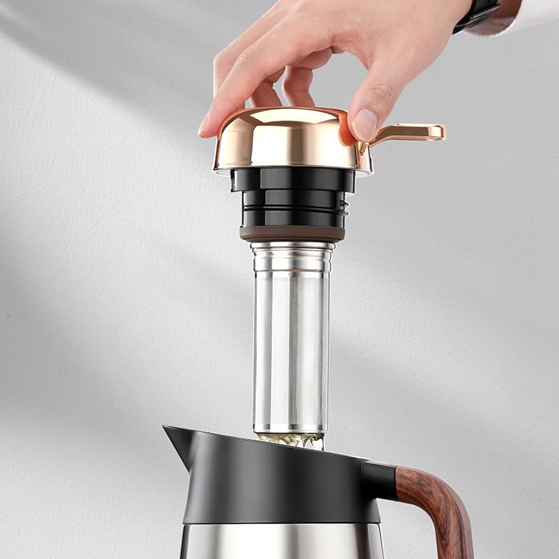 1.6L Stainless Steel Coffee and Tea Thermos Bottle