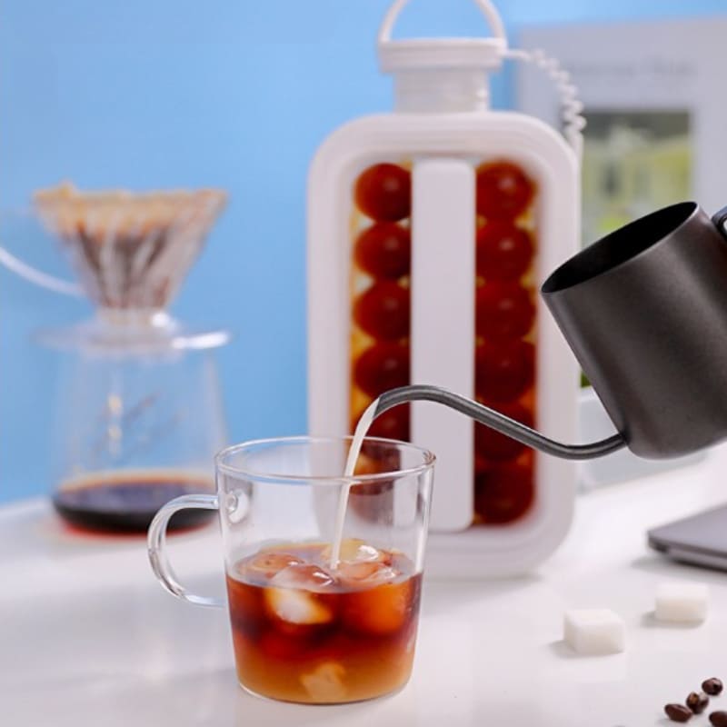 Round Ice Cube Shape Water Bottle