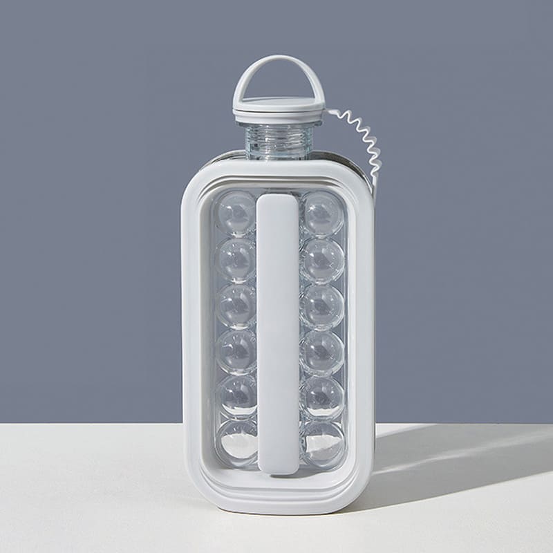 Round Ice Cube Shape Water Bottle