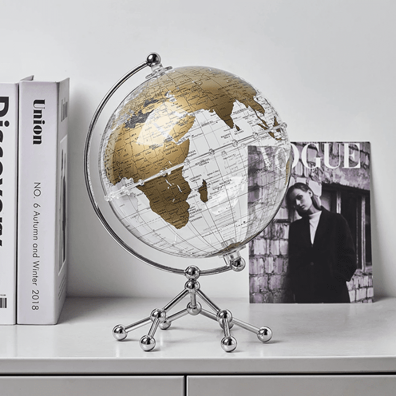 Transparent Globe for Living Room Decoration