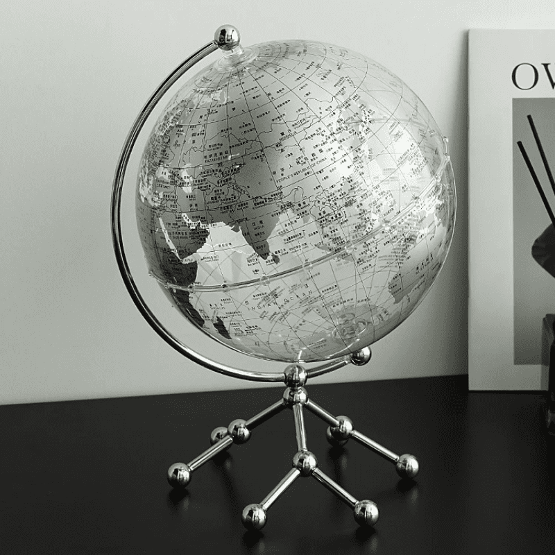 Transparent Globe for Living Room Decoration