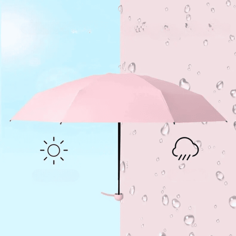 Mini Pocket Umbrella Resistant UV Protection