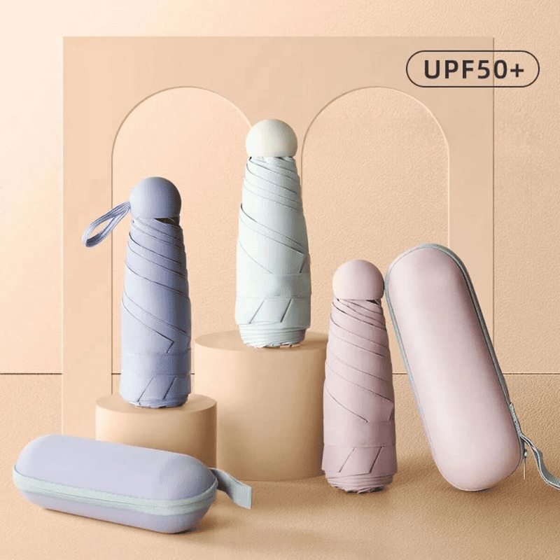 Mini Pocket Umbrella Resistant UV Protection