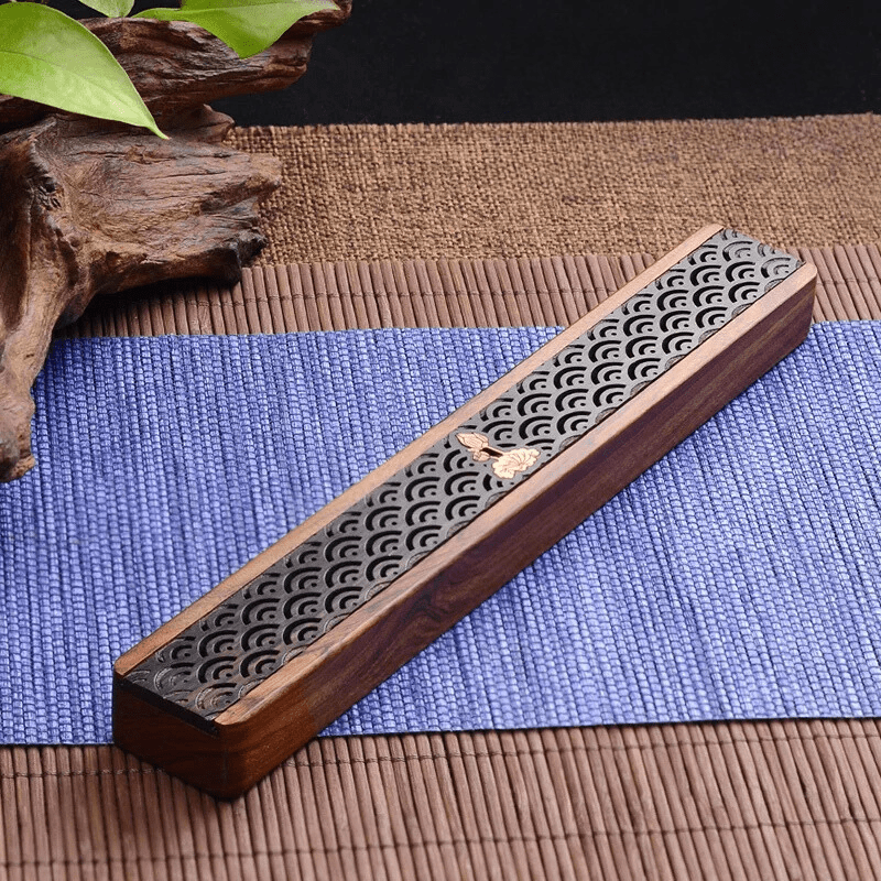 Incense Holder Aromatherapy Incense Holder Wooden Box Polishedwood