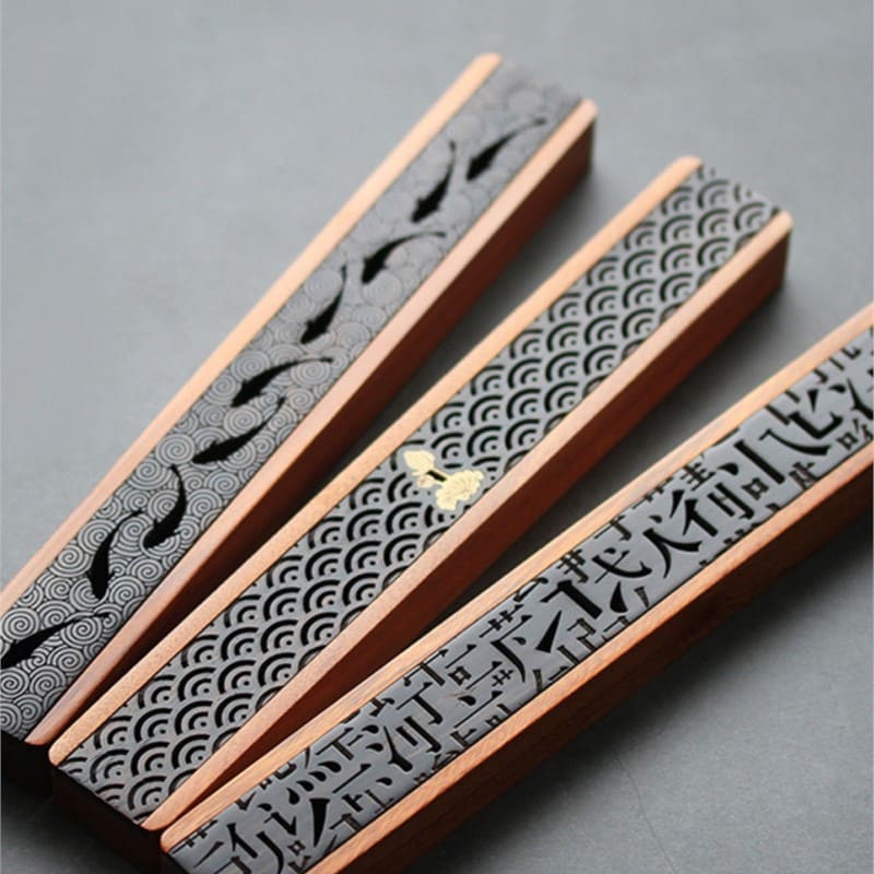 Incense Holder Aromatherapy Incense Holder Wooden Box Polishedwood