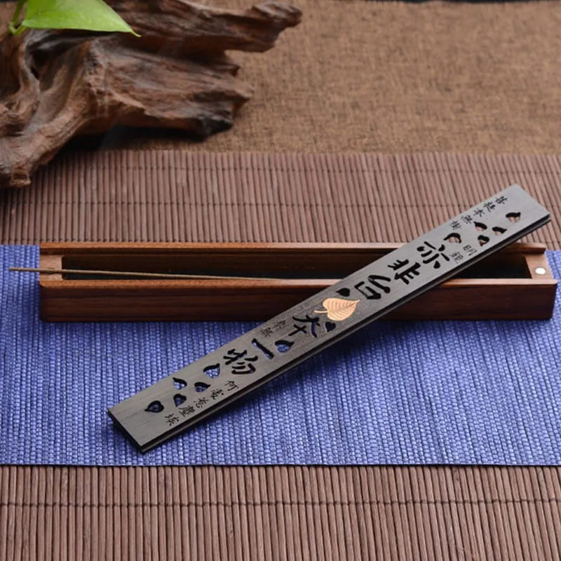 Incense Holder Aromatherapy Incense Holder Wooden Box Polishedwood