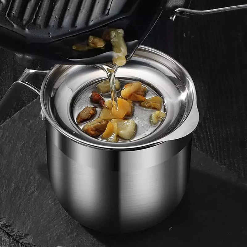Stainless Steel Egg Separator Jar with Polyurethane Lid