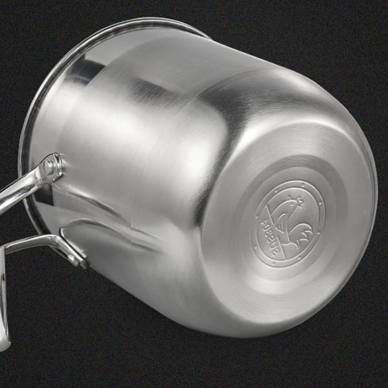 Stainless Steel Egg Separator Jar with Polyurethane Lid
