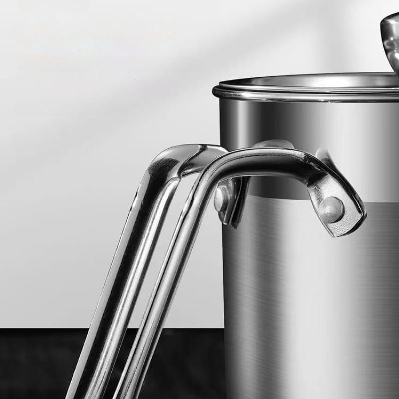 Stainless Steel Egg Separator Jar with Polyurethane Lid