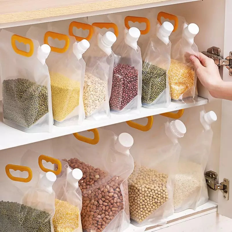 Set of 10 Food Storage Dispenser Bags
