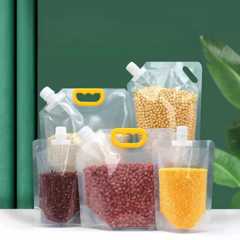 Set of 10 Food Storage Dispenser Bags