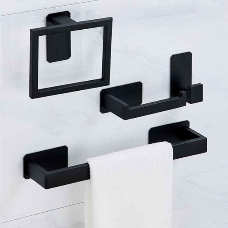 5-Piece Stainless Steel Bathroom Accessory Kit
