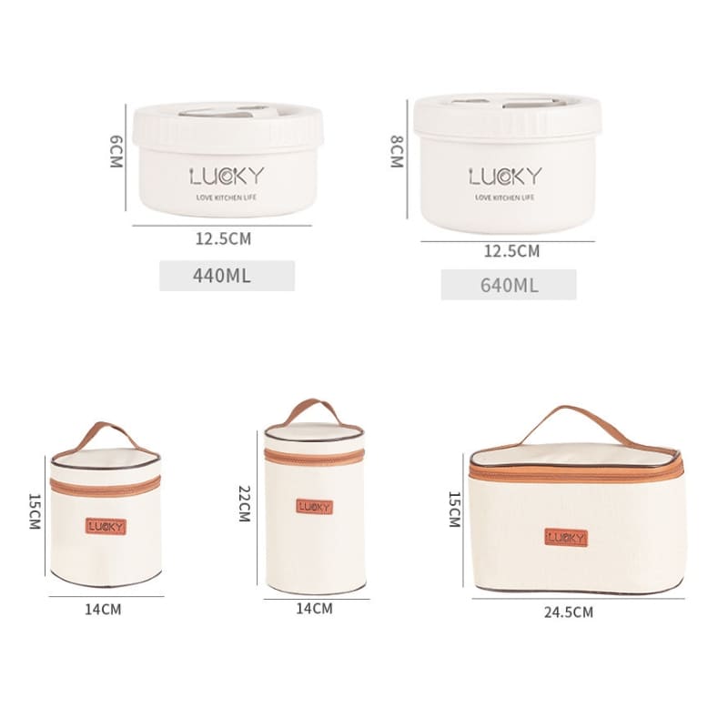 Stainless Steel Thermos Lunch Container Thermic Lunchbox