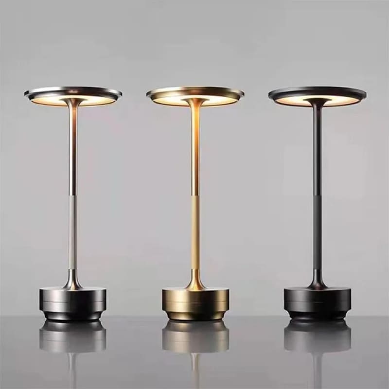Rechargeable Wireless Metal LED Desk Lamp