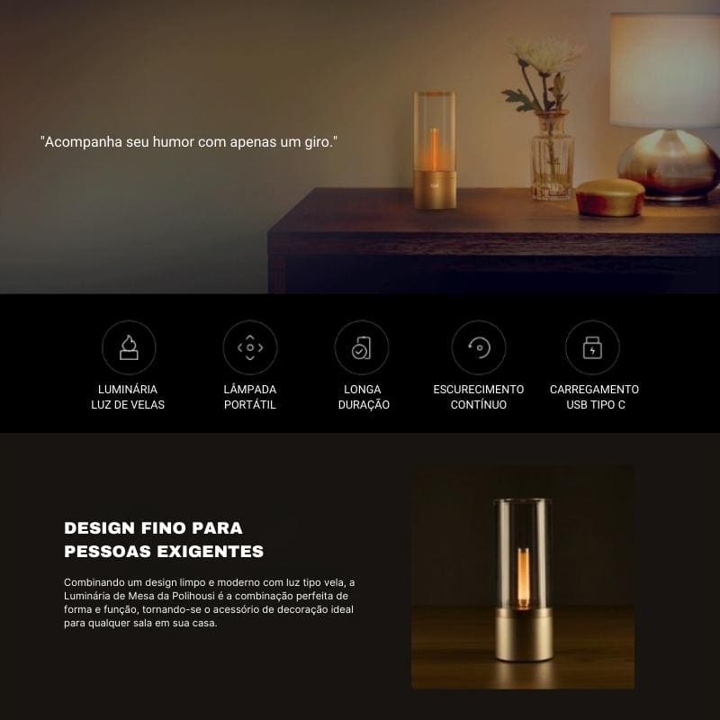Portable Decorative LED Table Lamp
