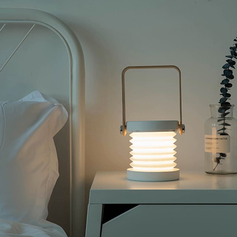 LED Table Lamp with Handle Reading Light