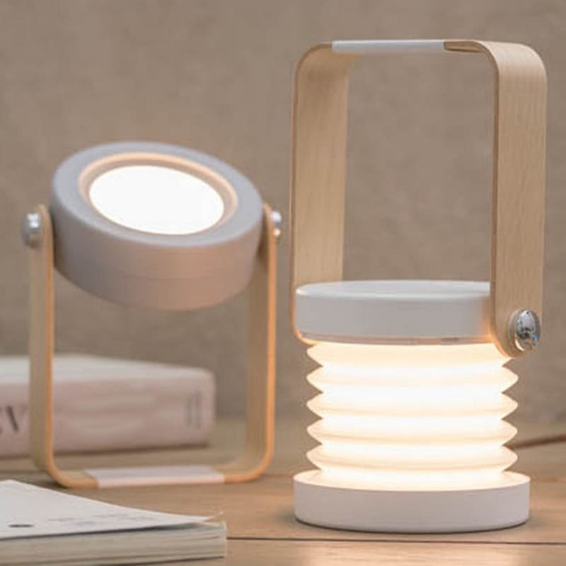 LED Table Lamp with Handle Reading Light